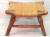 Reed Woven Bent Bench